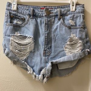 Jean shorts